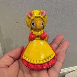 Vintage Josef Originals Lorrie Design Tape Measure Mouse 60’s-70’s MCM